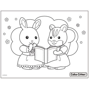 300x300 Coloring Calico Critters