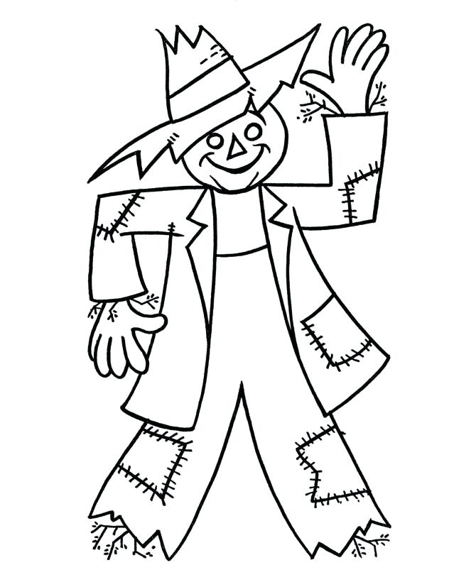 670x820 Gold Rush Coloring Pages Scarecrow For Thanksgiving Day California