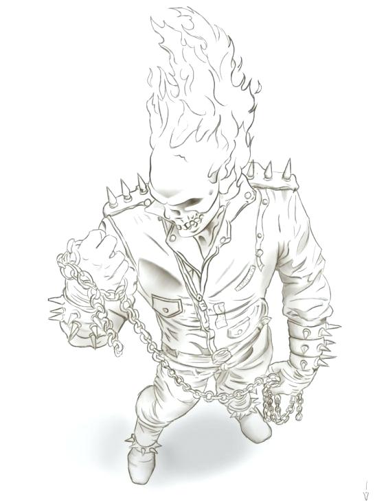 546x730 Template For Ghost Eyes And Mouth Ghost Rider Coloring Pages
