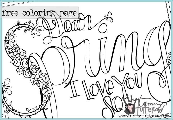 720x500 Coloring Pages Tammy Tutterow Designs