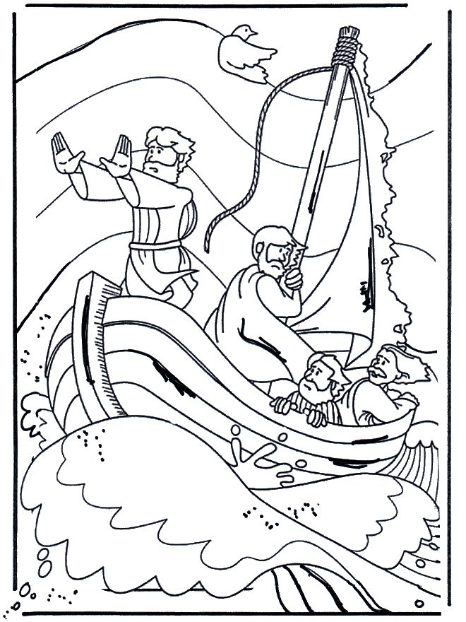 660x880 Jesus Calms The Storm Coloring Pages Ideas Diy Coloring Page