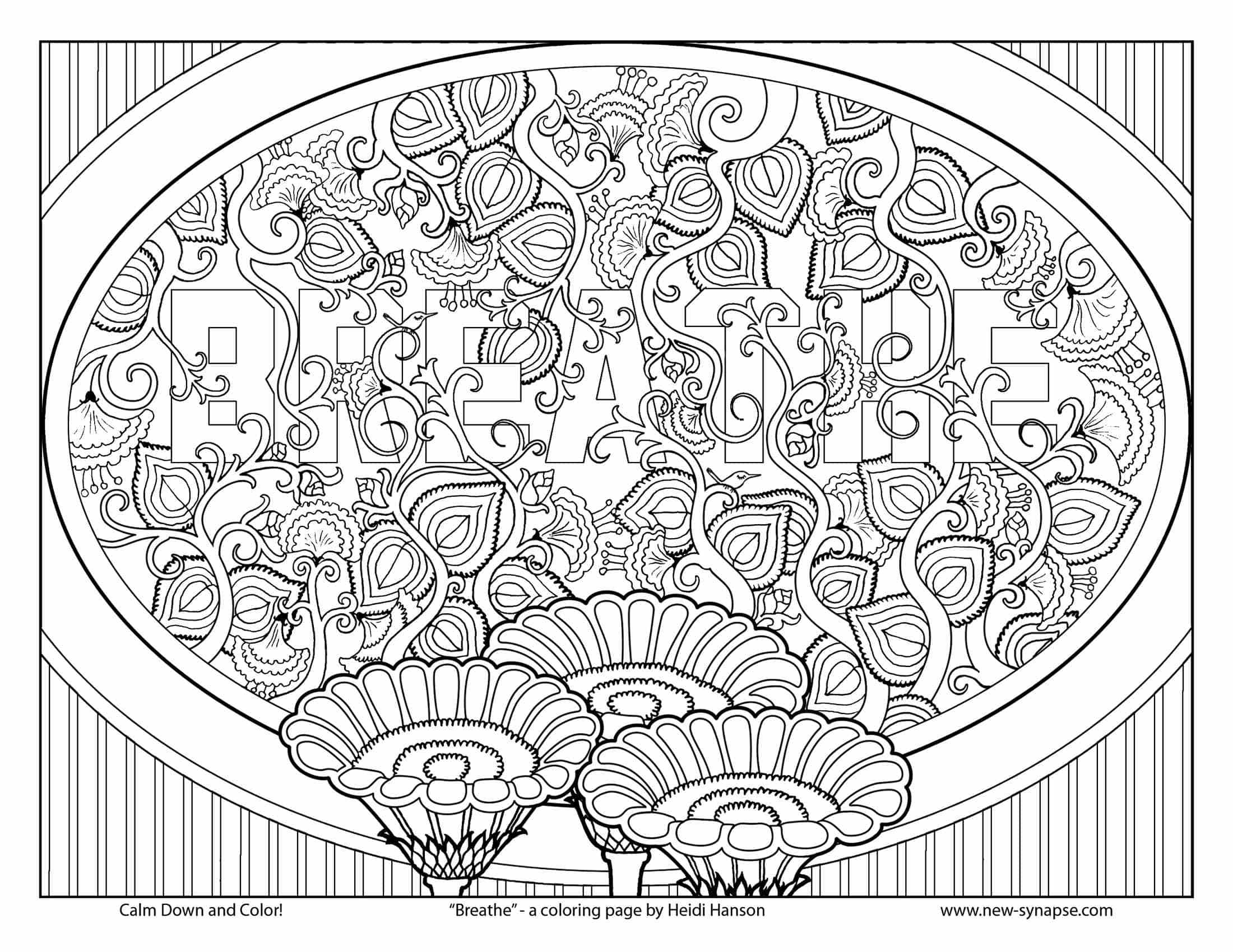2200x1700 Calming Coloring Pages Free Printable For Adults