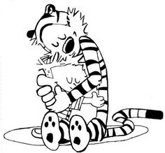236x219 Calvin And Hobbes Coloring Pages