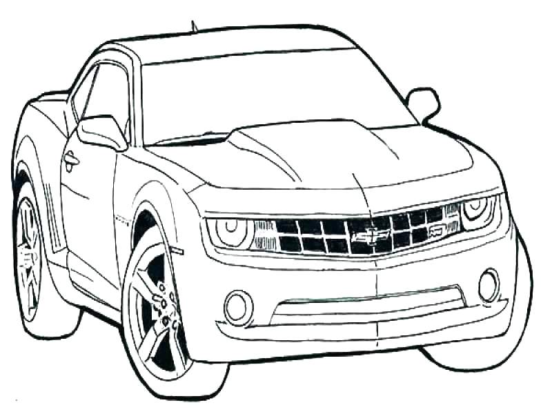 800x600 Camaro Coloring Pages To Color Book Mustang Coloring Pages