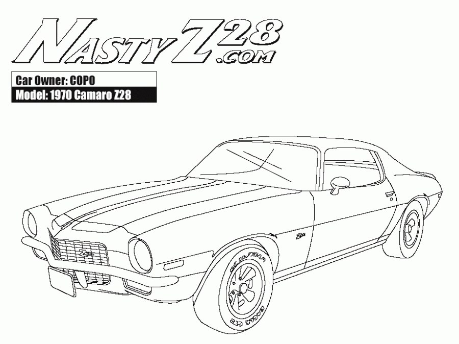 900x674 Camaro Ss Coloring Pages
