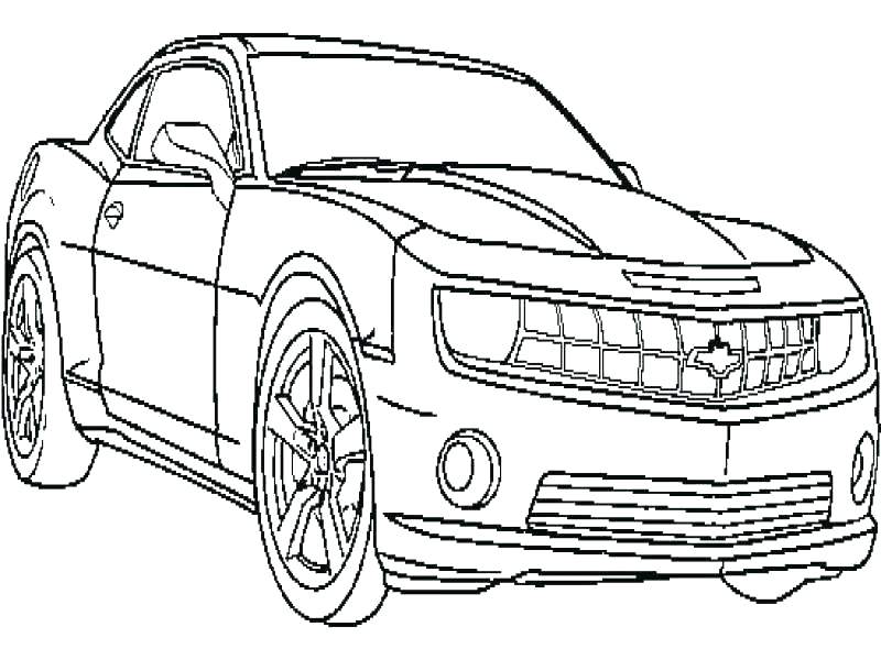 800x600 Camaro Coloring Page Camaro Coloring Pages Online
