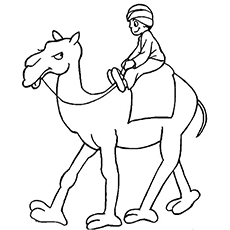 230x230 Top Printable Camel Coloring Pages Online