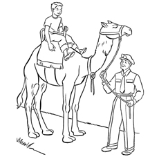 230x230 Top Printable Camel Coloring Pages Online