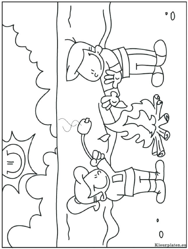646x856 Camping Coloring Pages Simple Camping Coloring Pages Image Best