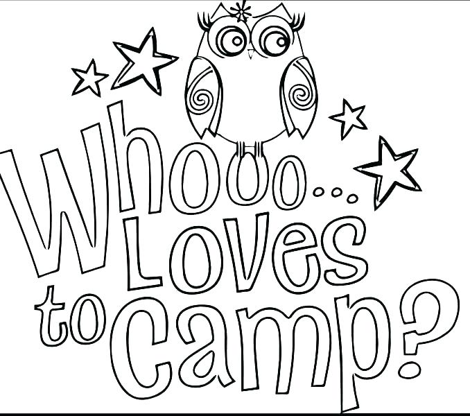 678x600 Camping Coloring Page Camping Coloring Page Camping Coloring Pages