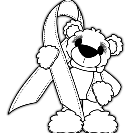 268x268 Breast Cancer Ribbon Coloring Sheet Clipartsco Coloring Page Pink