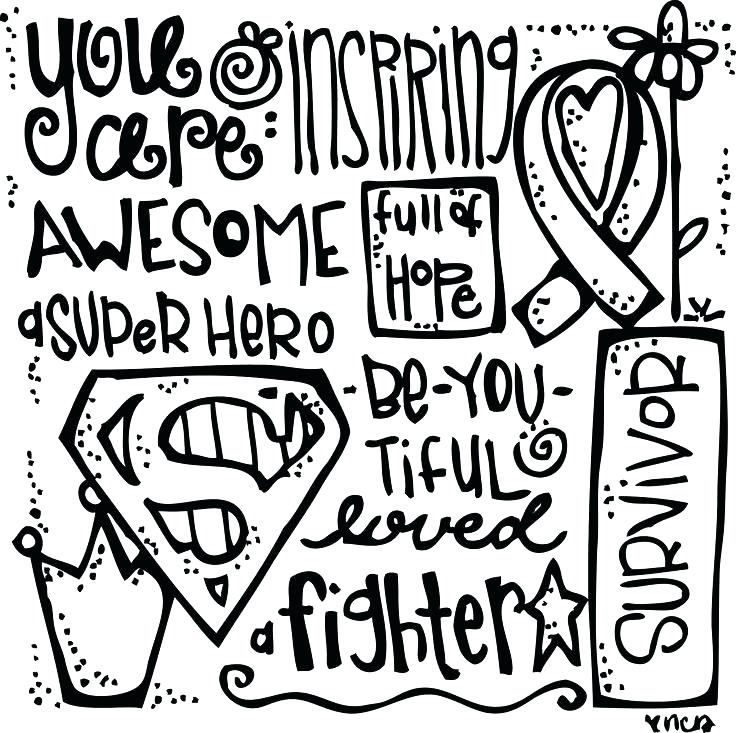 736x733 Cancer Coloring Pages Breast Cancer Coloring Pages Cancer