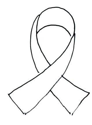 318x432 Cancer Ribbon Coloring Page Yongtjun
