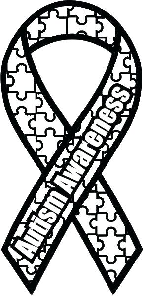 290x600 This Is A Special Awareness Ribbon Coloring Page To Support