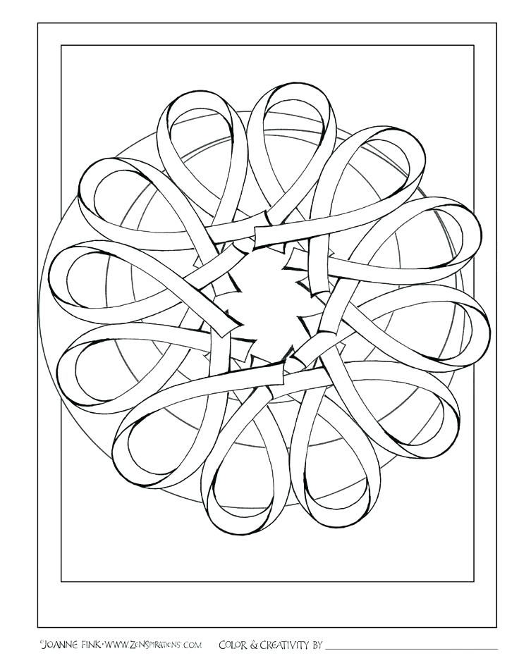 736x941 Breast Cancer Awareness Ribbon Coloring Sheet Pages For Ki