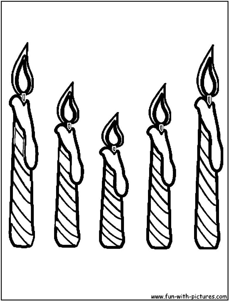 780x1024 Candle Coloring Pages Awesome Coloring Books