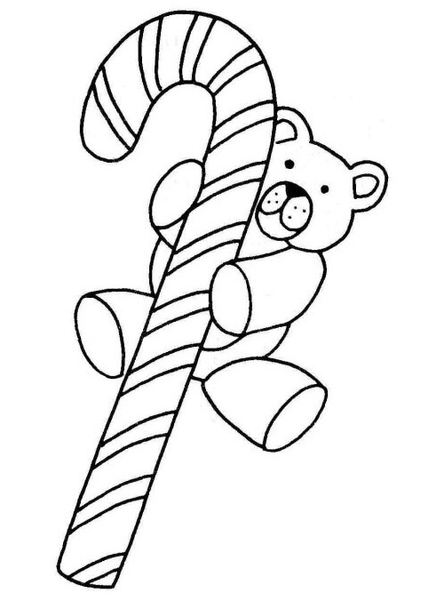 500x667 Christmas Candy Cane Coloring Pages Coloring Pages Extraordinary