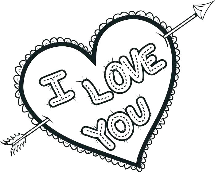 700x560 Valentine Hearts Coloring Pages Valentine Hearts To Color Love