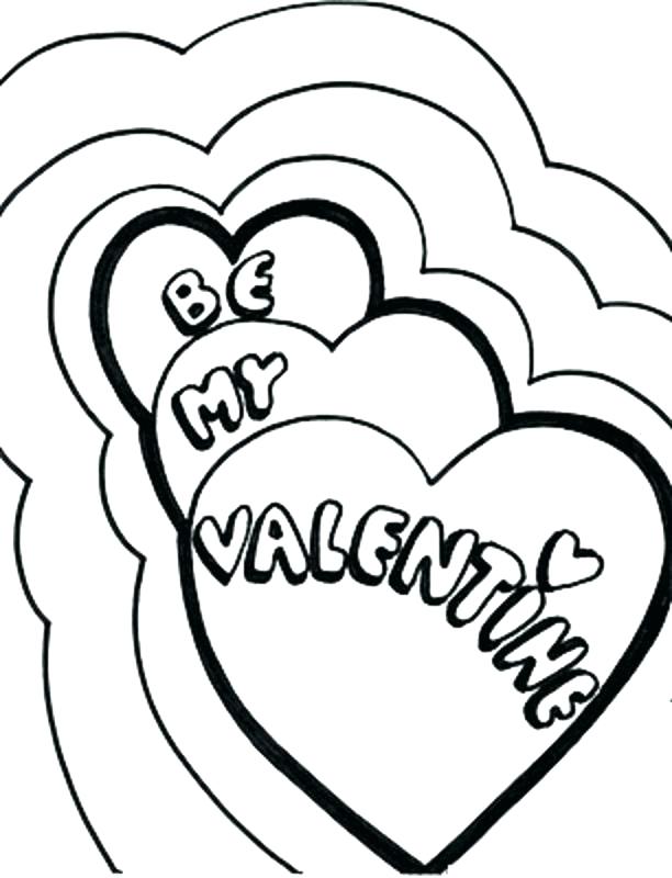 612x800 Valentines Heart Coloring Pages Heart Coloring Pages Valentine