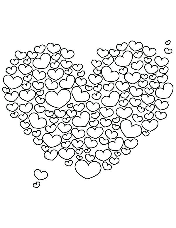 600x776 Valentines Heart Coloring Pages Valentines Day Coloring Pages