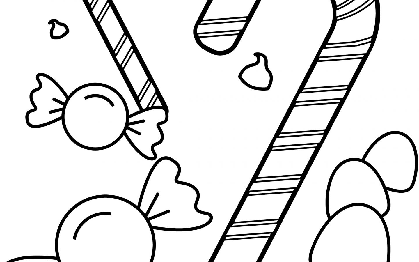 1440x900 Candy Hearts Coloring Pages Incredible For And Kids Printable