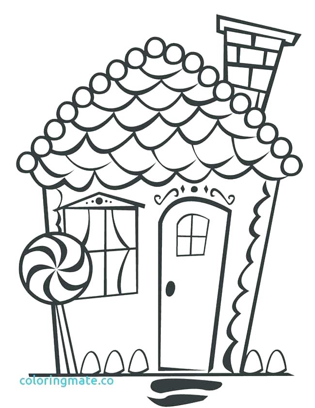 650x841 House Coloring Page Candy House Coloring Pages House Coloring