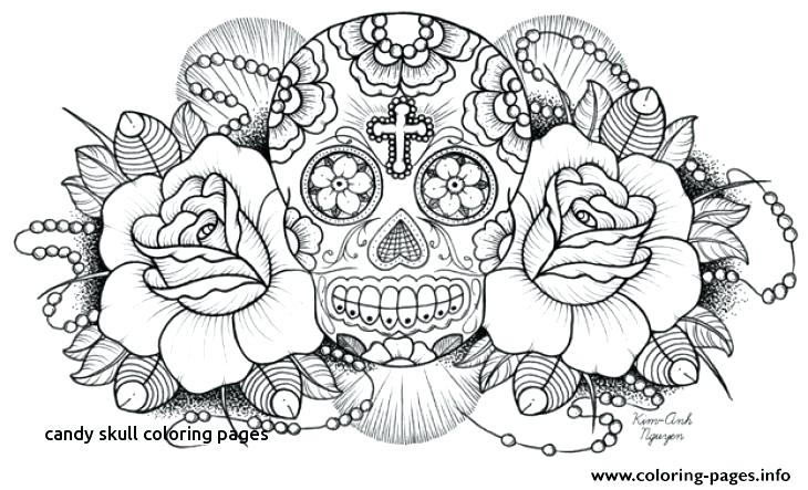 730x443 Sugar Skull Color Pages Coloring Pictures Of Skulls Free Printable