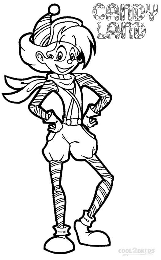 526x850 Printable Candyland Coloring Pages For Kids