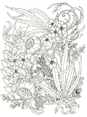 Cannabis Coloring Pages