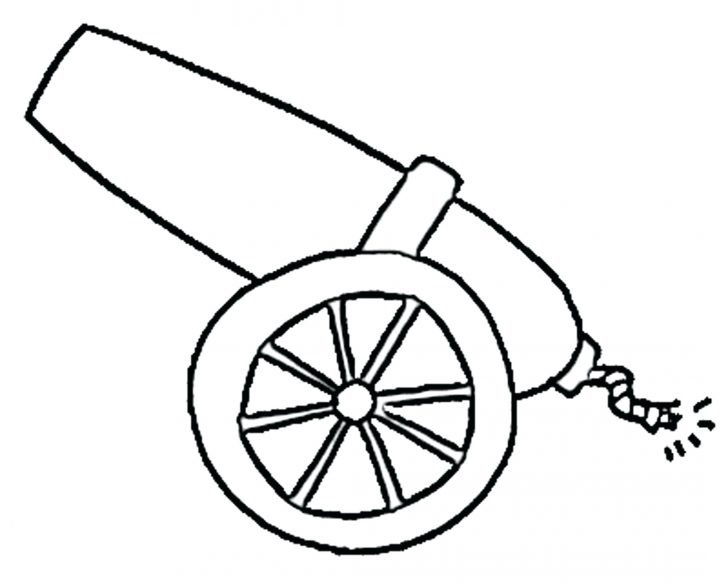 Cannon Coloring Pages at GetDrawings | Free download