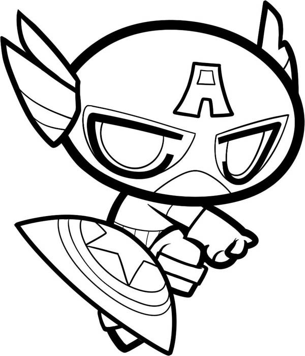 600x700 Captain America Coloring Pages Avengers Coloring Pages