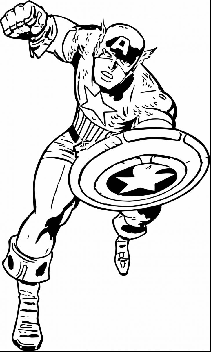 728x1211 Coloring Book And Pages Awesome Captain America Coloring Pages