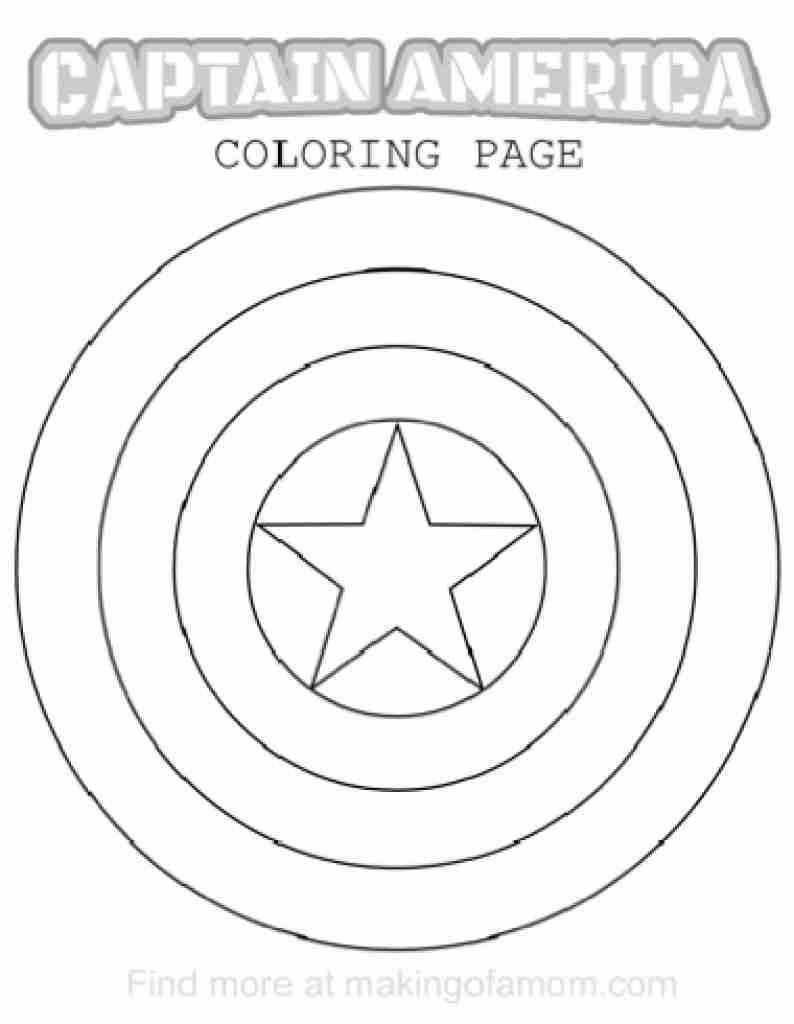 794x1024 Free Printable Captain America Coloring Pages For Kids