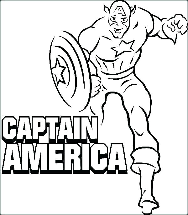 600x688 Captian America Coloring Pages Captain Coloring Page Captain