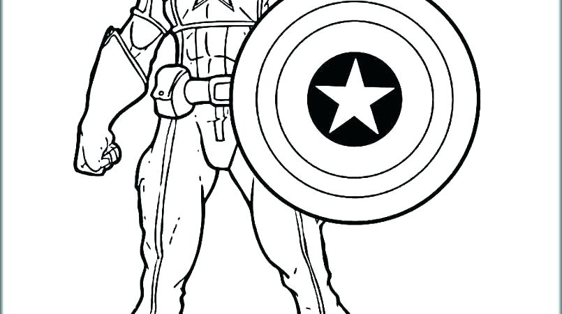 805x450 Captain America Coloring Page Coloring Pages Captain Coloring