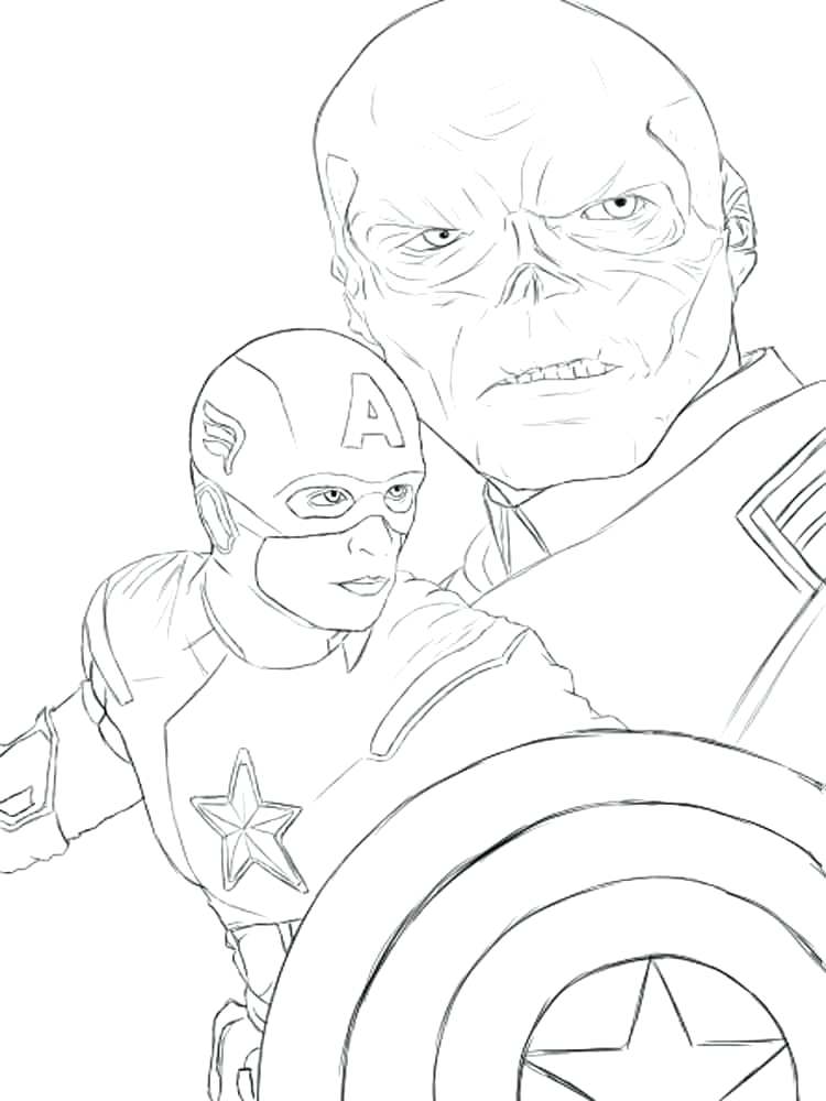 750x1000 Coloring Pages Captain America Captain Coloring Page Captain