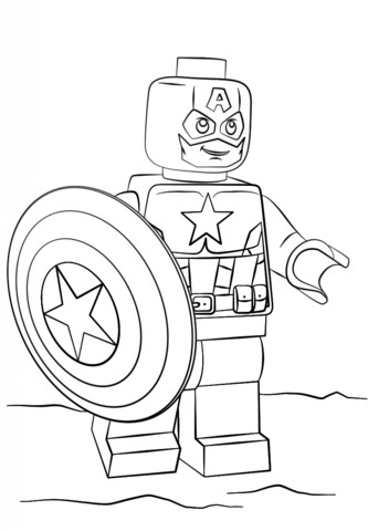 333x480 Captain America Shield Coloring Pages Printable Lovely Lego