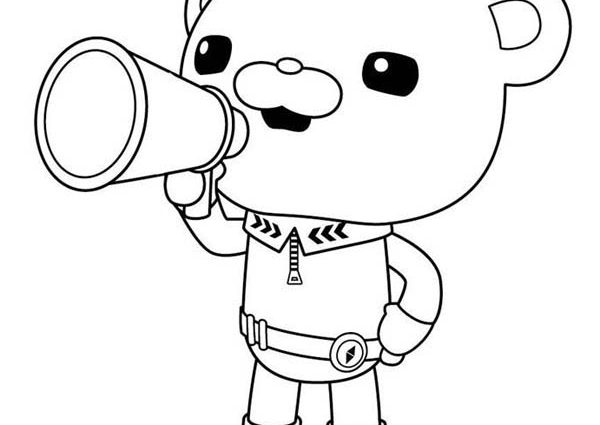 600x425 Captain Barnacles Coloring Pages Captain Barnacles