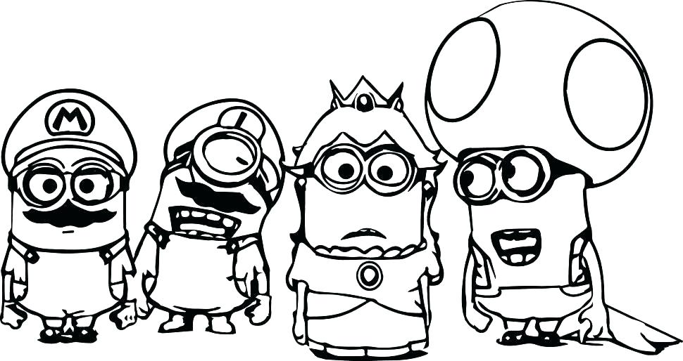 970x514 Minions Movie Coloring Pages To Print Kids Coloring Minions