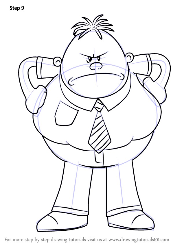 598x844 Captain Underpants Coloring Pages Lovely Captain Underpants