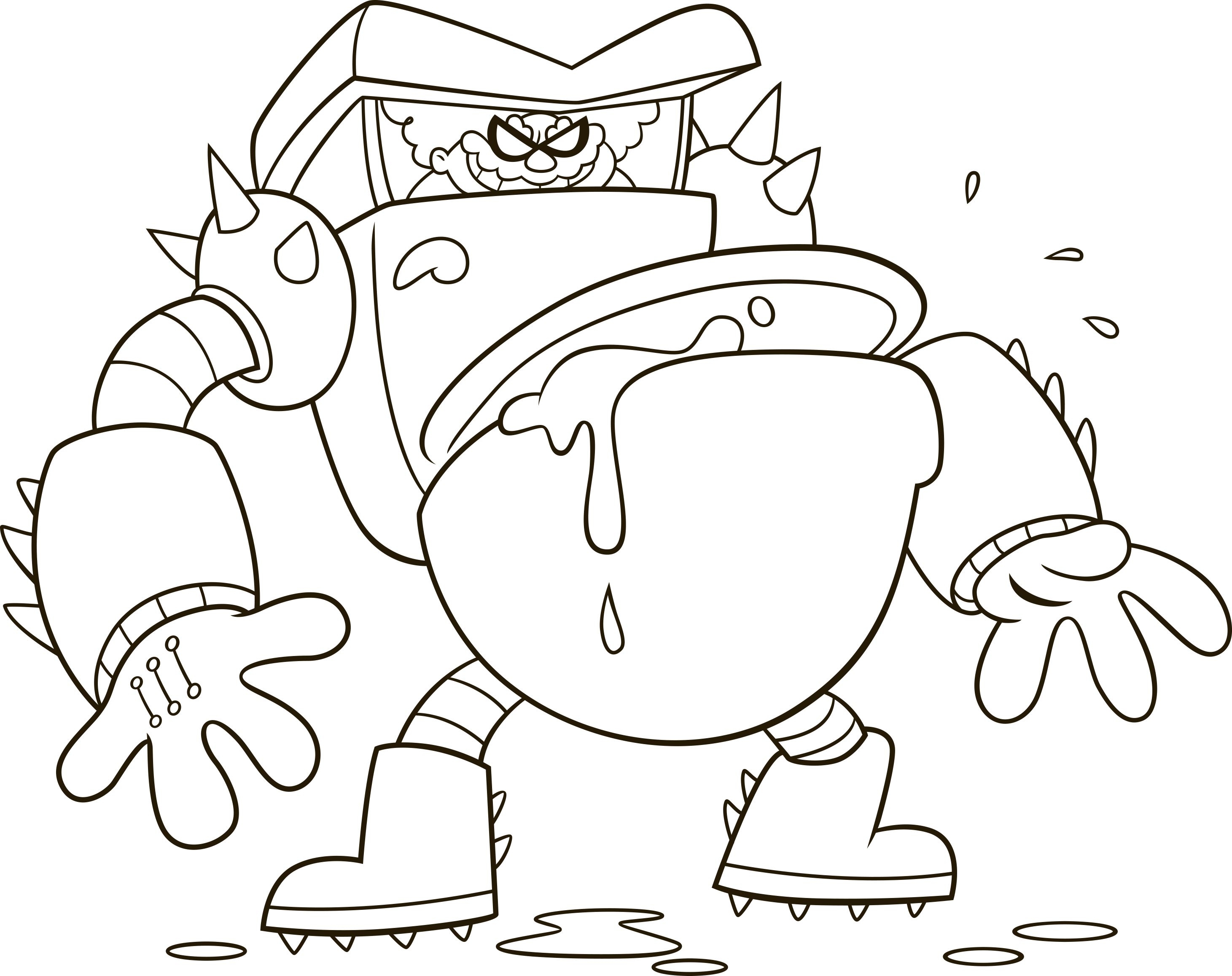 2922x2315 New Captain Underpants Coloring Pages Collection Printable