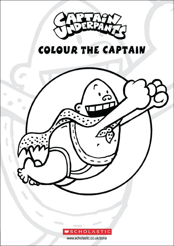 595x842 Captain Underpants Coloring Pages Elegant Scholastic Coloring