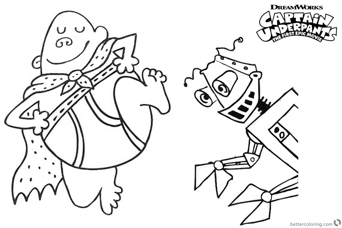1200x800 Captain Underpants Coloring Pages Fresh Best Captain Underpants