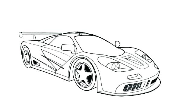 600x372 Nice Car Coloring Pages Professional