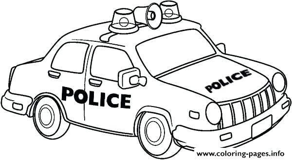 600x329 Elegant Police Car Coloring Page Or Police Car Coloring Pages