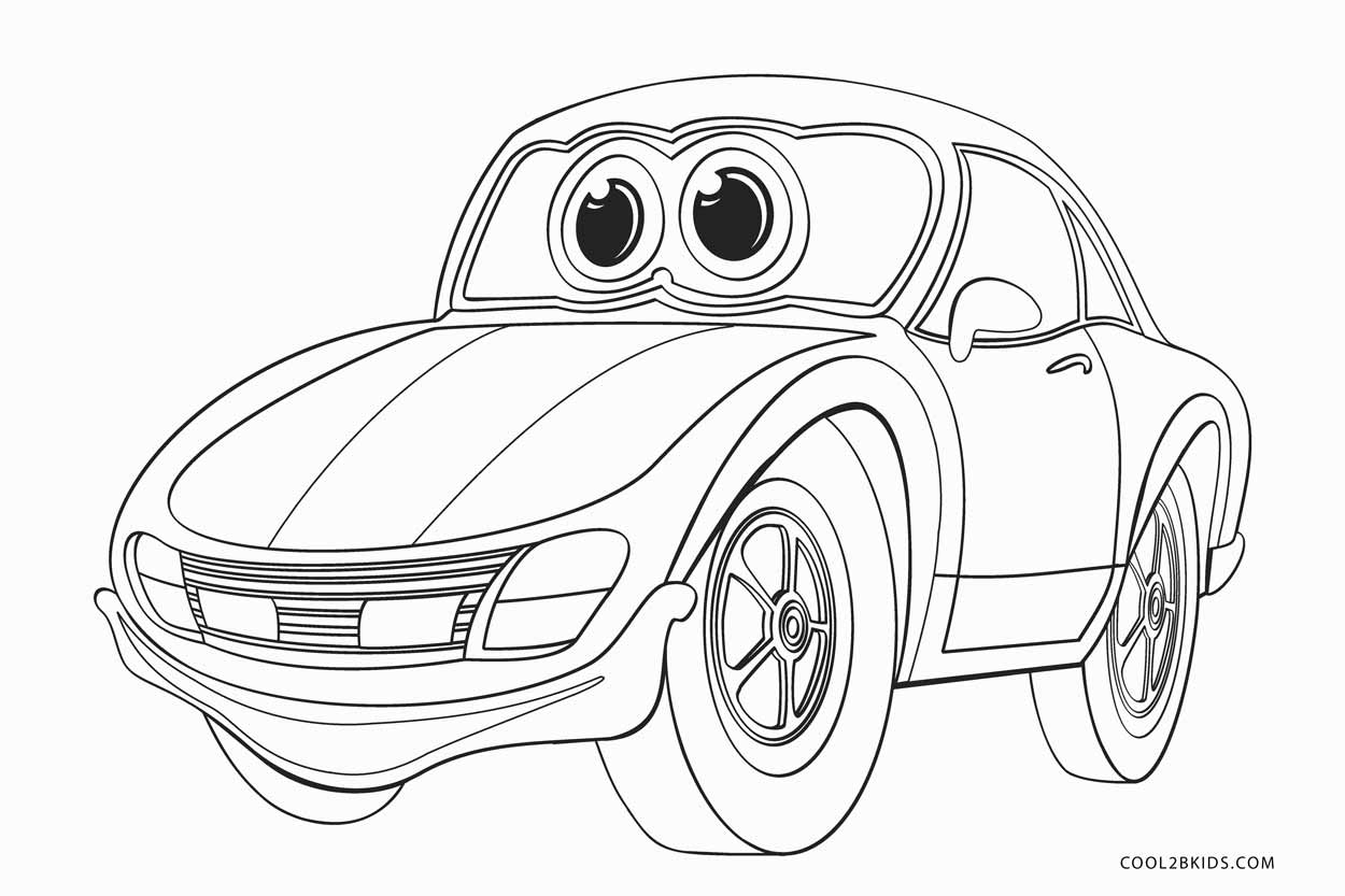 1250x833 Free Printable Cars Coloring Pages For Kids