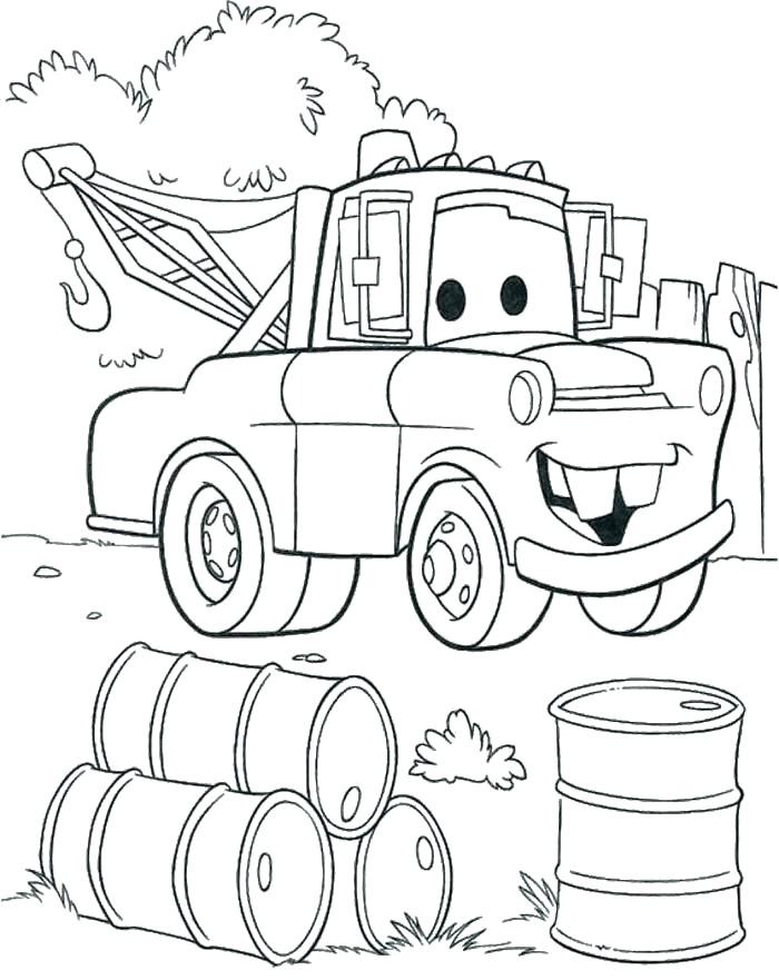 700x881 Monster Tow Truck Coloring Pages Also Monster Tow Truck Coloring
