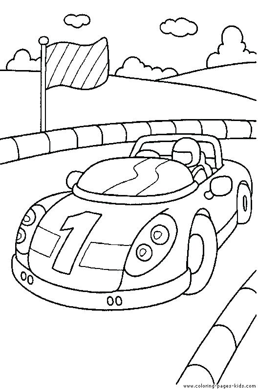 528x794 Coloring Picture Of A Car
