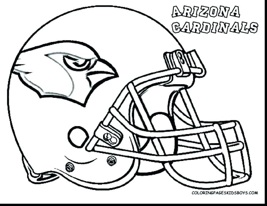 878x678 Cardinal Coloring Pages Cardinal Coloring Pages Broncos Coloring