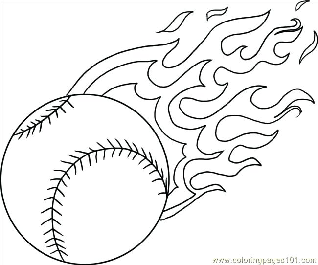 650x542 Free Baseball Coloring Pages Free Coloring Pages Baseball